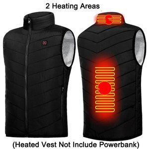 Heated Vest for Men and Women | 2 Heating Areas